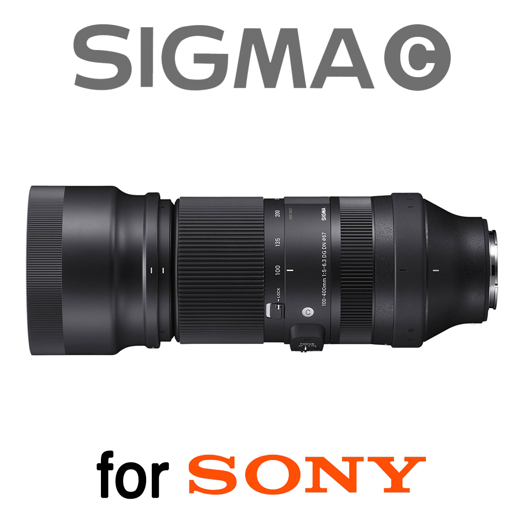 Sigma 100-400mm f/5-6.3 DG DN OS Contemporary Lens for Sony E